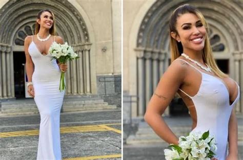 cris galêra|Brazilian model to divorce 90 days after she married herself